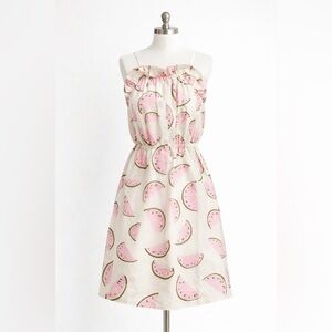Pink Watermelon Print womans Dress